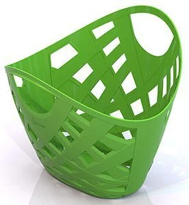 Green Woven Basket for Outdoor Activities