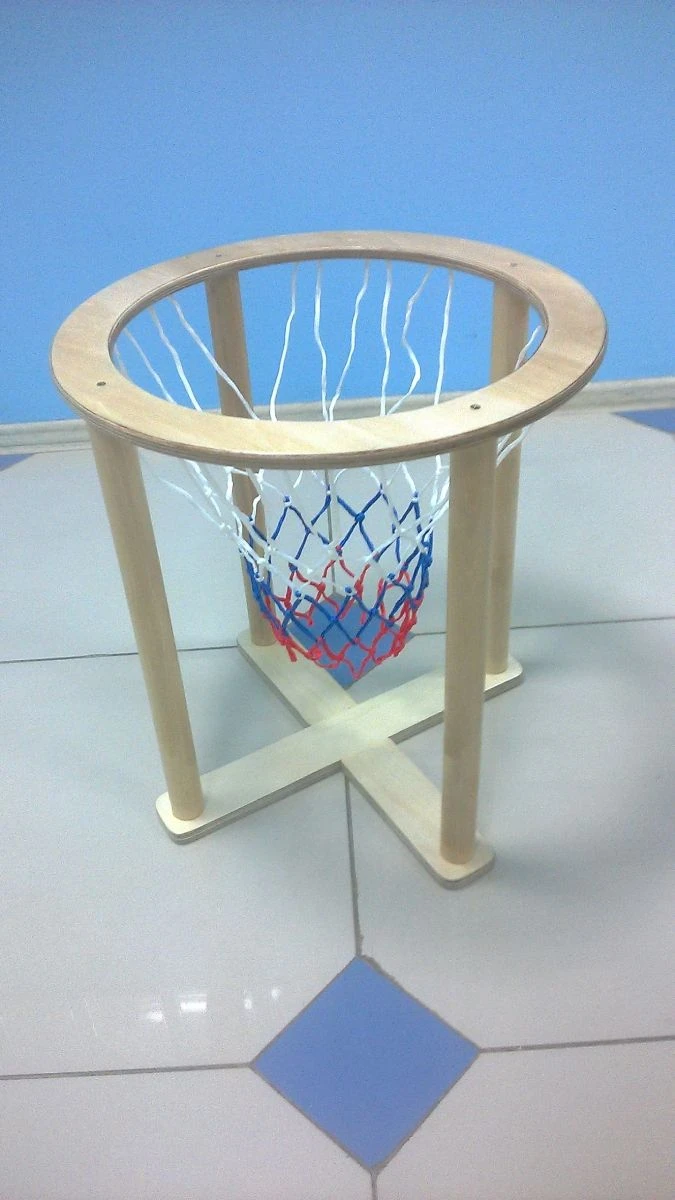 Ball Basket for Shooting Practice - Plywood Design
