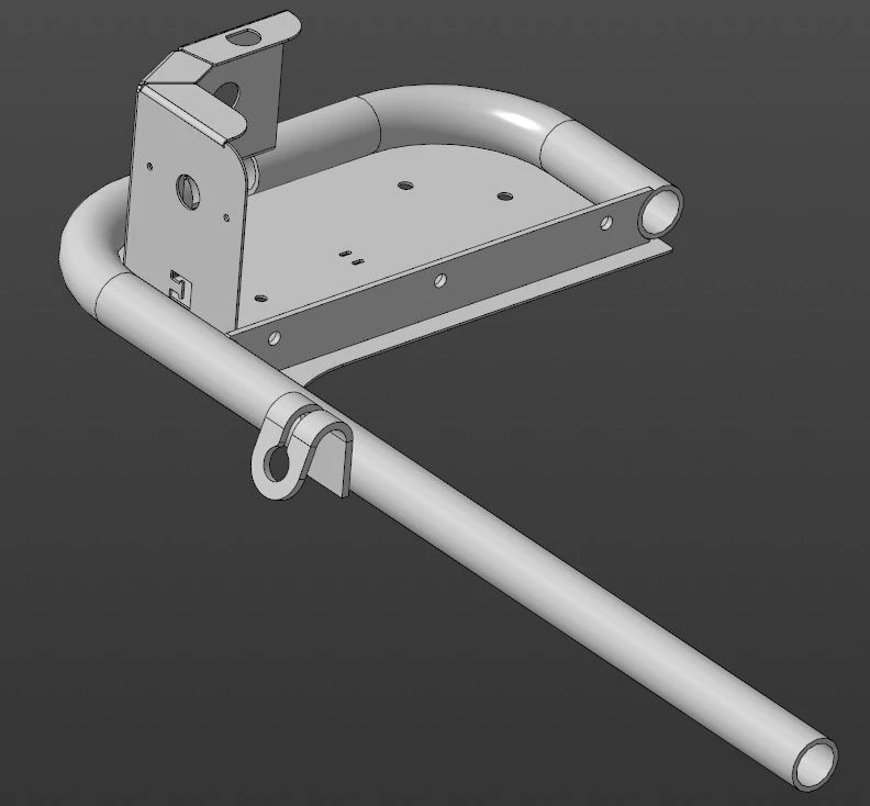 Left Lighting Bracket for Secure Mounting