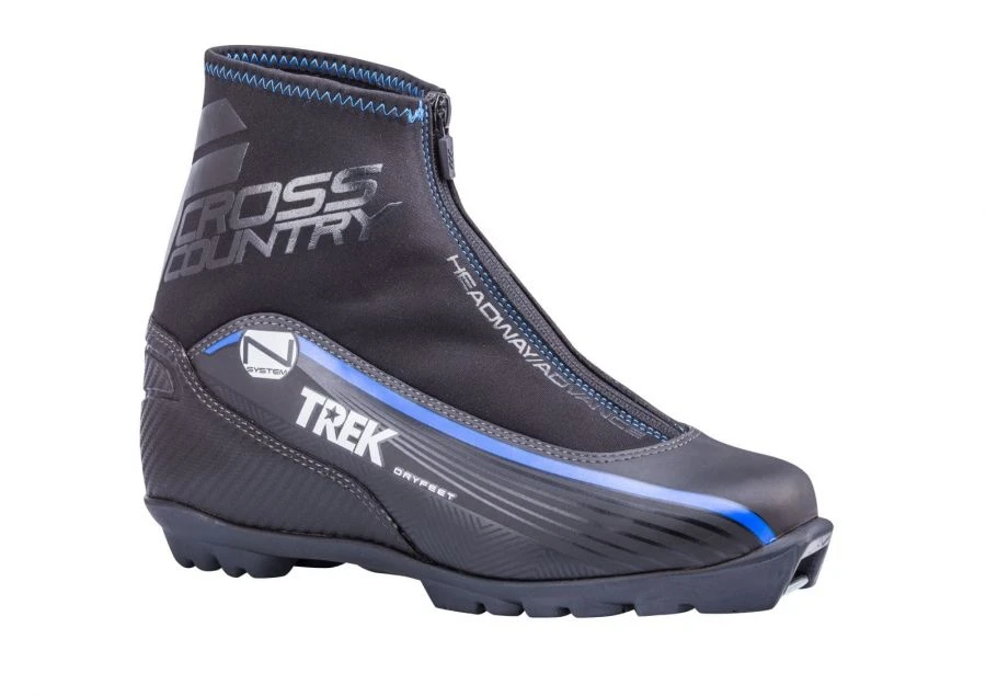 Trek CrossCountry3 Black Ski Boots (NNN Bindings)