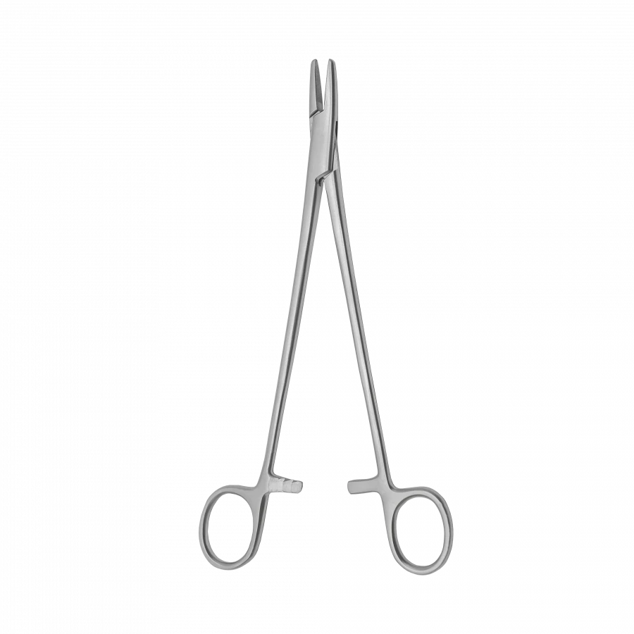 Straight Vascular Needle Holder TD-05-120-20, 200 mm