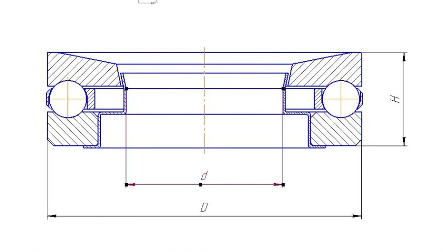 محمل دوار 5-268813P4-ETU 100/1
