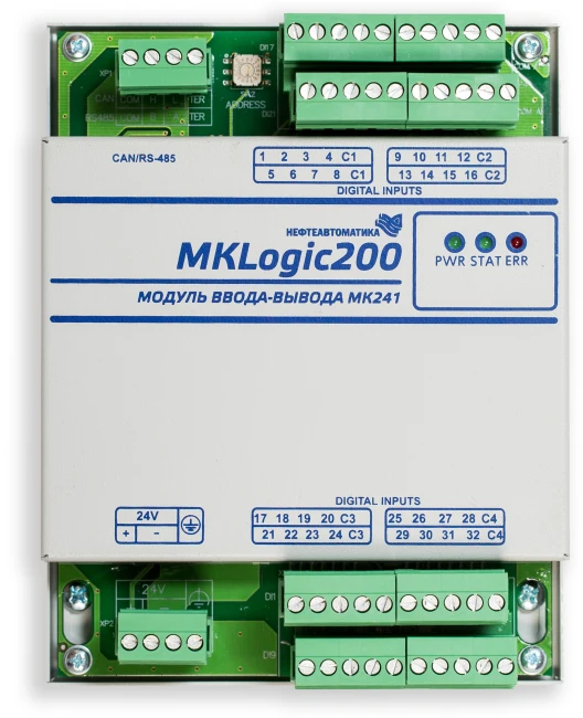 MKLogic200® Programmable Logic Controller with MK241 I/O Module
