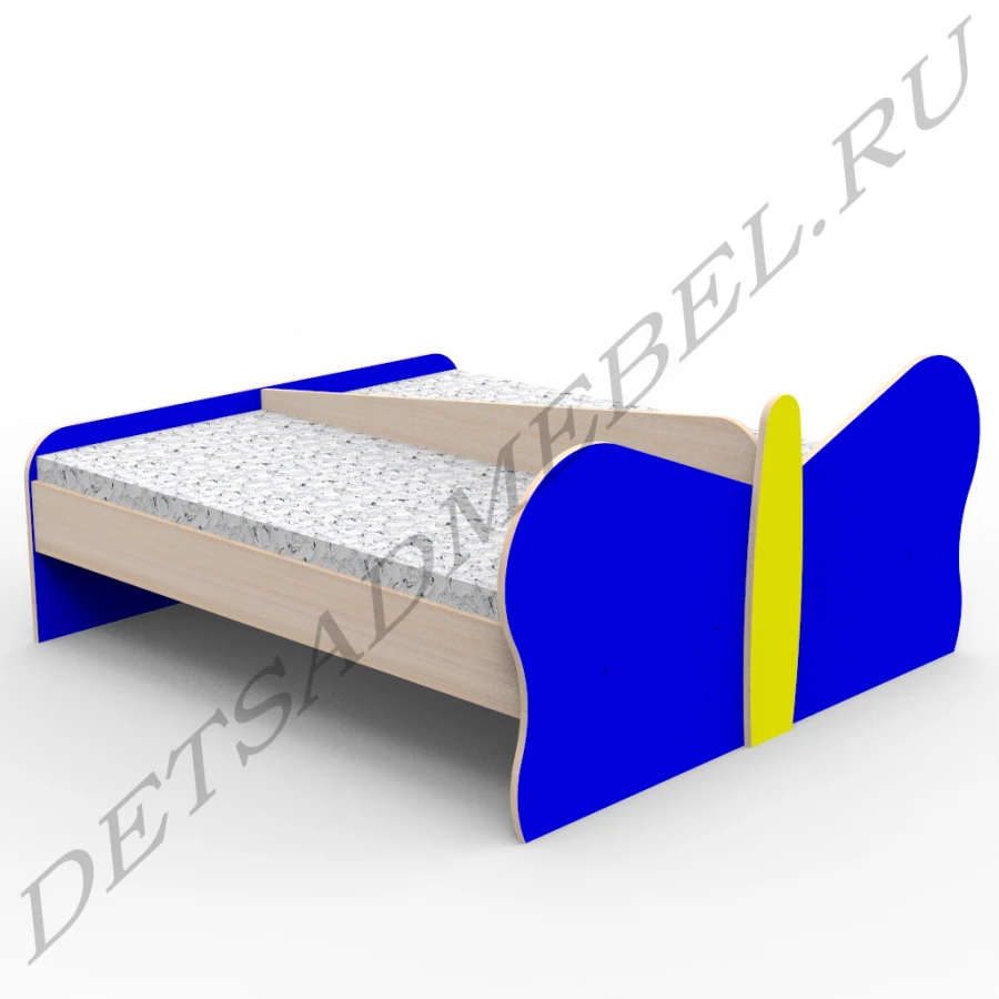 Wooden Two-Bed Children's Bed for Preschool Use