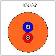 كابل حقل زلزالي لجيوفون - КПСП