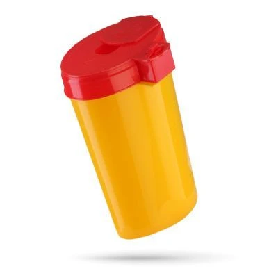 حاوية لجمع وتخزين ونقل والتخلص من النفايات الحادة MK-04-SS