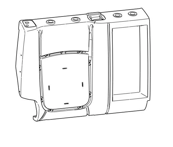 مسند ظهر المقعد الخلفي 60% مع مسند ذراع 1601322
