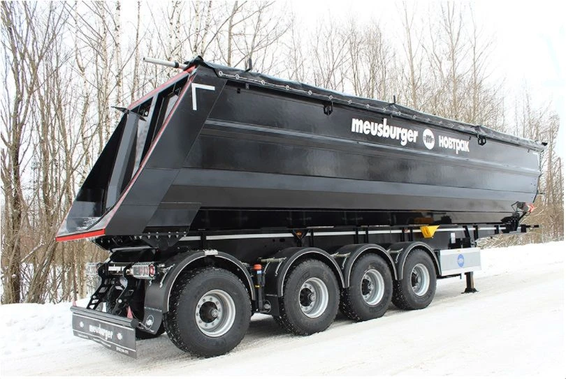 Four-Axle Dump Semi-Trailer SK-451