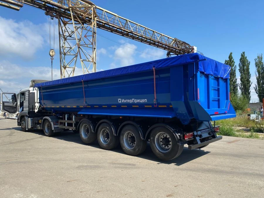 Semi-Trailer Dump Truck for Bulk Cargo, Model 853392