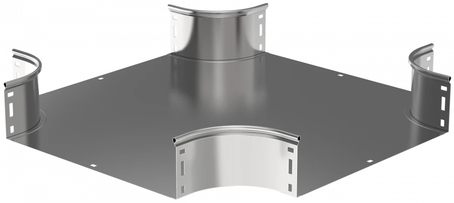 Smooth Cross Connector for Cable Trays, Model CKR01-0-080-500 ESCA