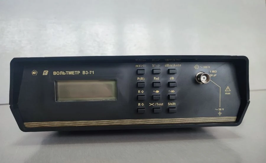 AC Voltmeter V3-71 for Accurate Measurements