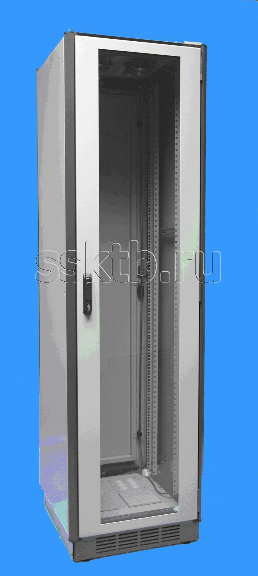 19” Telecommunication Cabinet 42U IP54 600x800x2000 with Accessories SHK-6820C