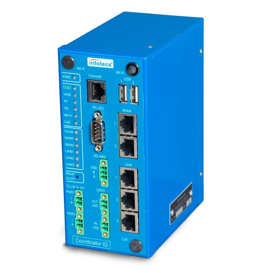 بوابة الأمان ViPNet Coordinator IG 4، النموذج IG10 4