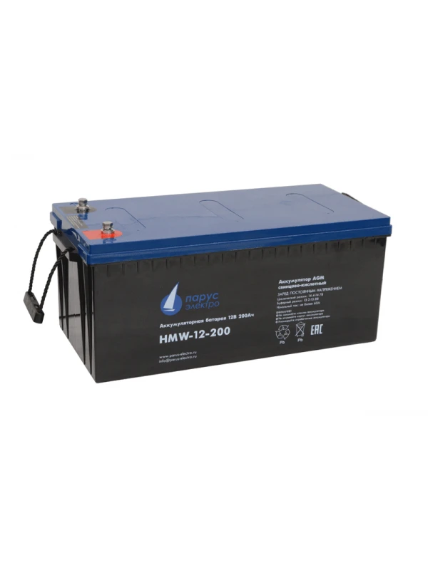 High-Performance HMW-12-200 AGM Lead-Acid Battery