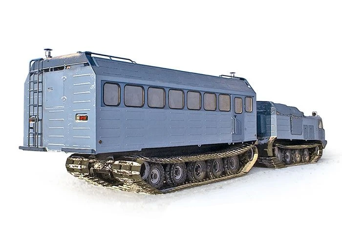 Dual-Track Snow and Swamp Transporter with Passenger Cabin DT-10PA-1