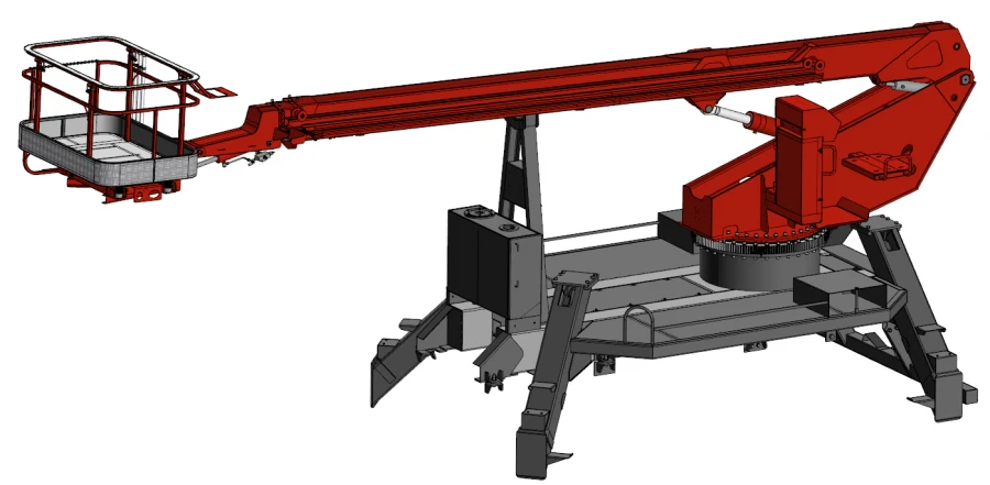 رافعة ذات منصة عمل ذاتية الدفع PSS-131.18E