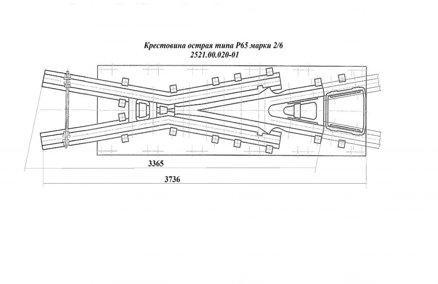Sharp Type R65 Cross Joint Mark 2/6 with Reduced Insertion for Project 2521.00.020-01