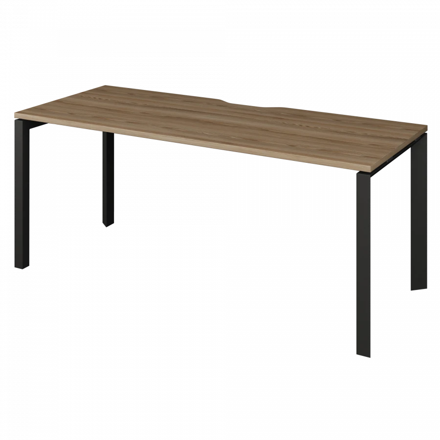 Metal Frame Direct Table with Wire Management, Model НТМП.П-180