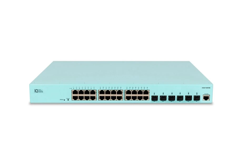 IQTOOLS 2124-T-6X10G Network Switch for High-Speed Connectivity