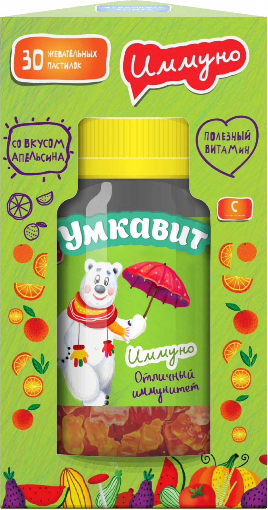 Immuno Supplement with Vitamin C - Umkavit No. 30