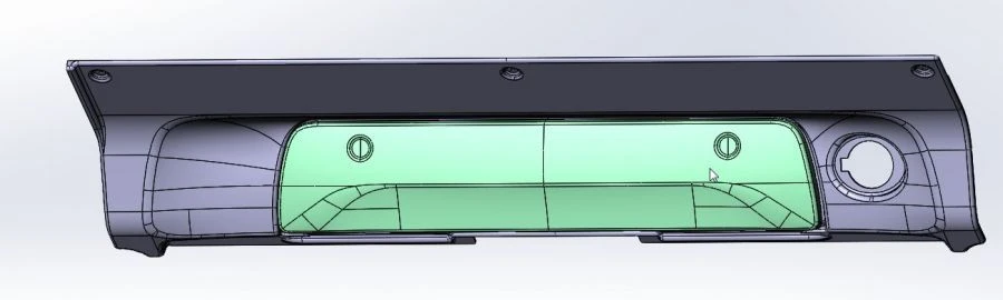 تغطية باب أمامي، ألياف زجاجية بوليستر، موديل 5299-401-5702030