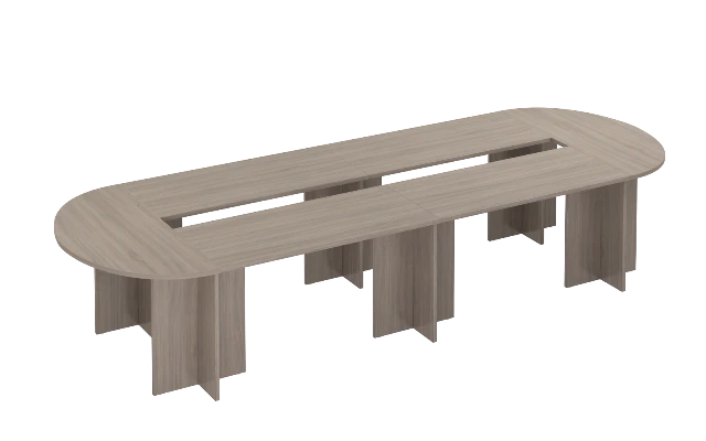 Conference Table with Custom Dimensions and PVC Edging