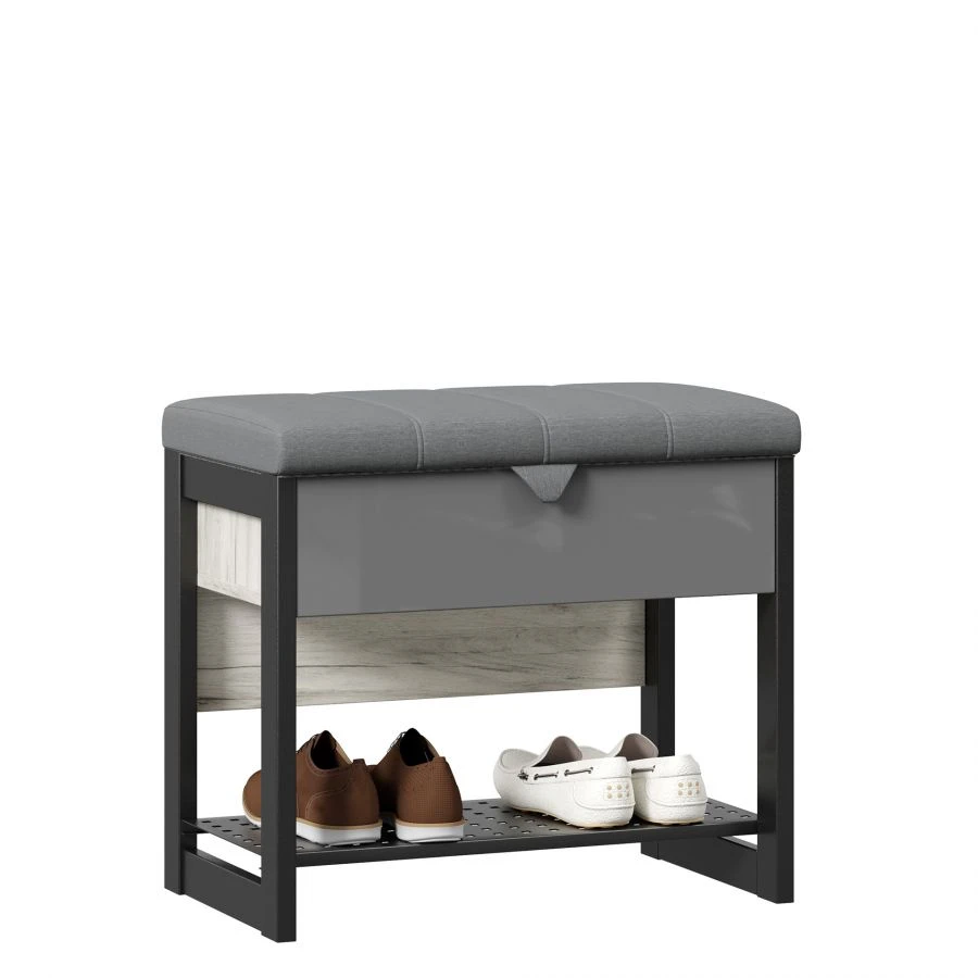 بانكتا تكنولوجي LD.678310.000 600 (بلوط كرافت الأبيض/الأسود)