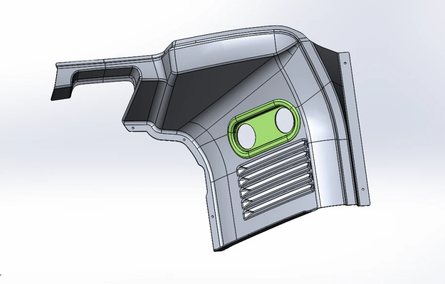 غطاء سفلي أيمن كامل 5299-403-5315210-10