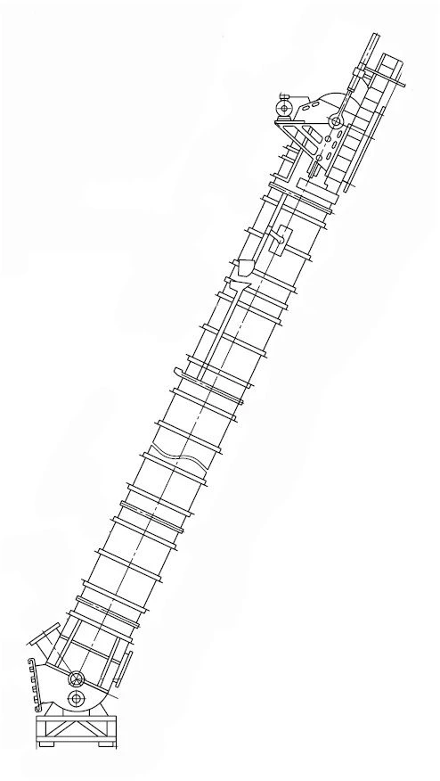 Inclined Dewatering Bucket Elevator EO10C