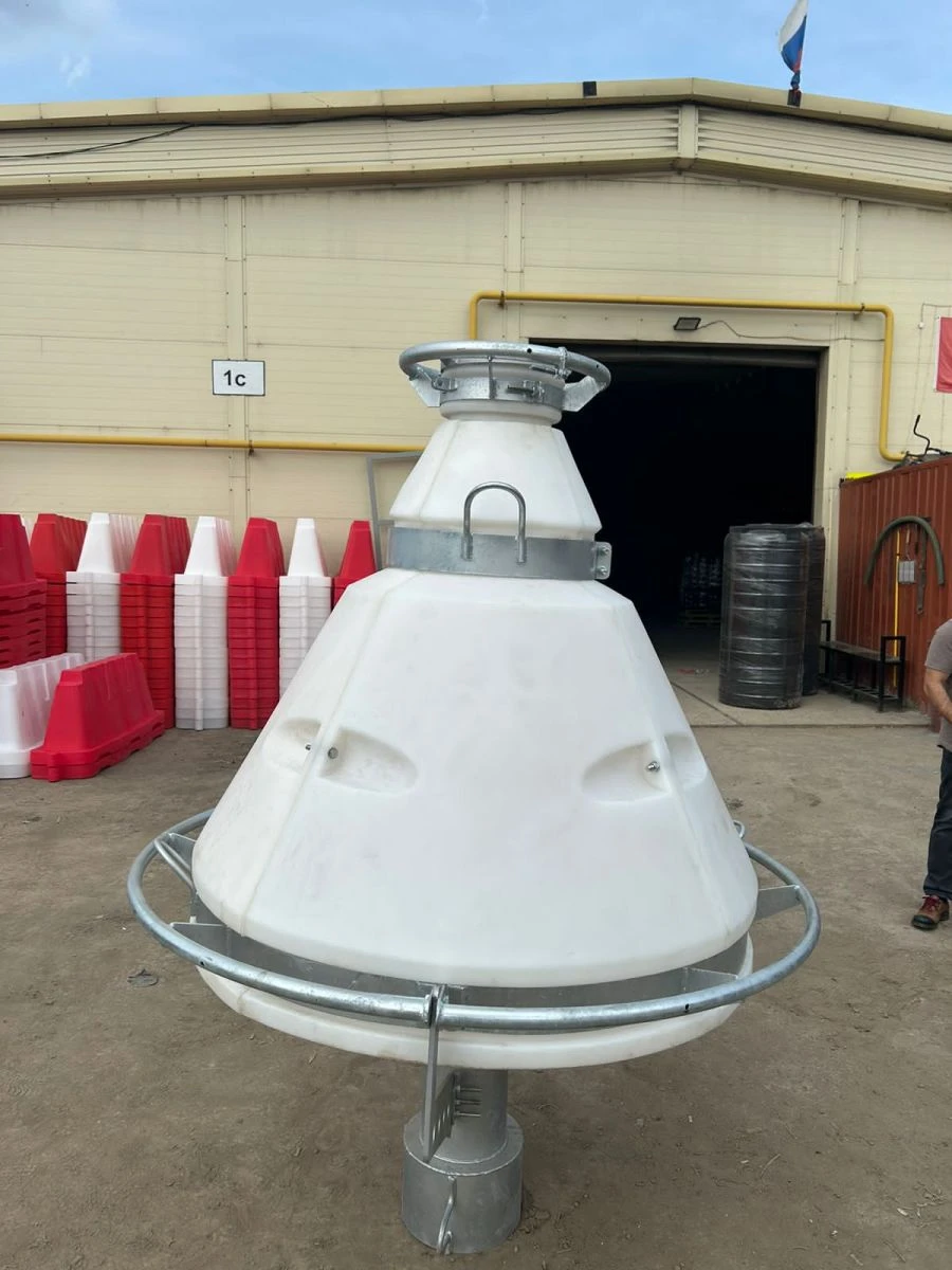 Triangular White Buoy Type 1, Size 4, Odd Numbered Sections