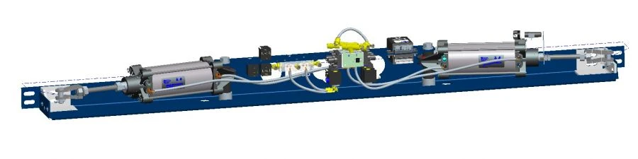 Pneumatic Door Actuator for Vehicles 40N2R63/116T1B034