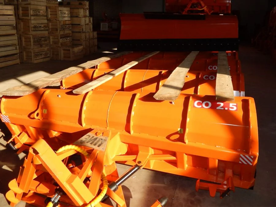 قشاط ثلجي CO-2.5 شفرة إزالة الثلوج دوارة بعرض 2500 مم