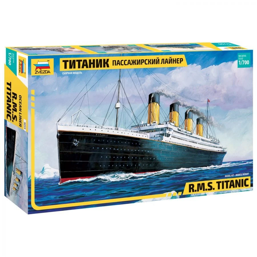 Titanic Passenger Liner Model Kit for Creative Building