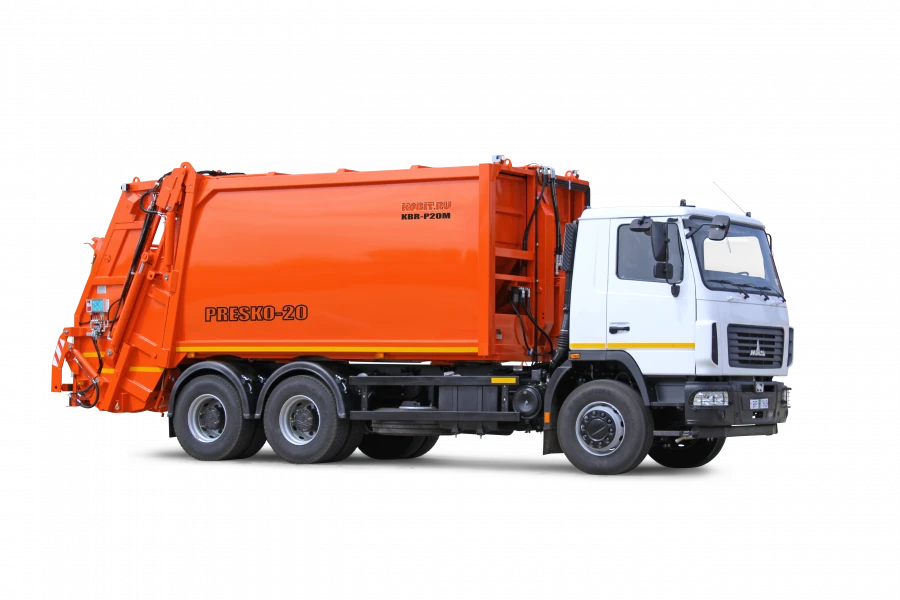 شاحنة جمع القمامة الخلفية Presko 20 (KBR-P20M)