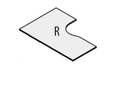 Ergonomic Office Worktop for Various Series