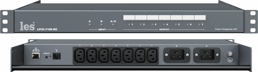 Power Distribution Unit with 7 Outputs, LPCU-71SE-IEC