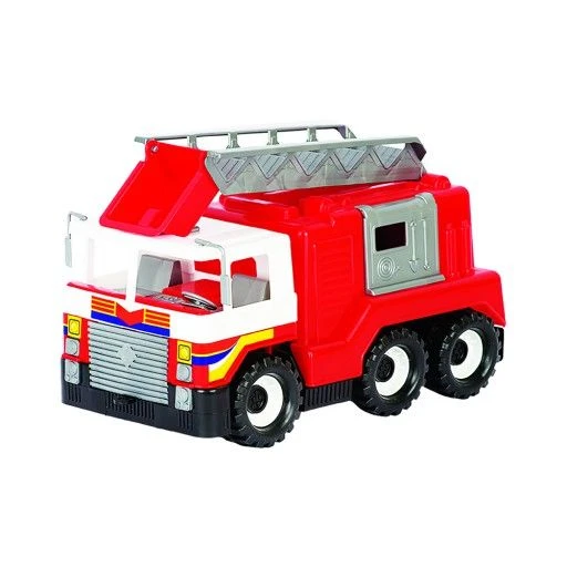 Fire Truck Toy - Plastic Fire Engine with Ladder