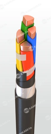 كابل طاقة مع موصلات نحاسية، عزل من البولي إيثيلين المتقاطع، 3 كيلو فولت نموذج بفا بشب