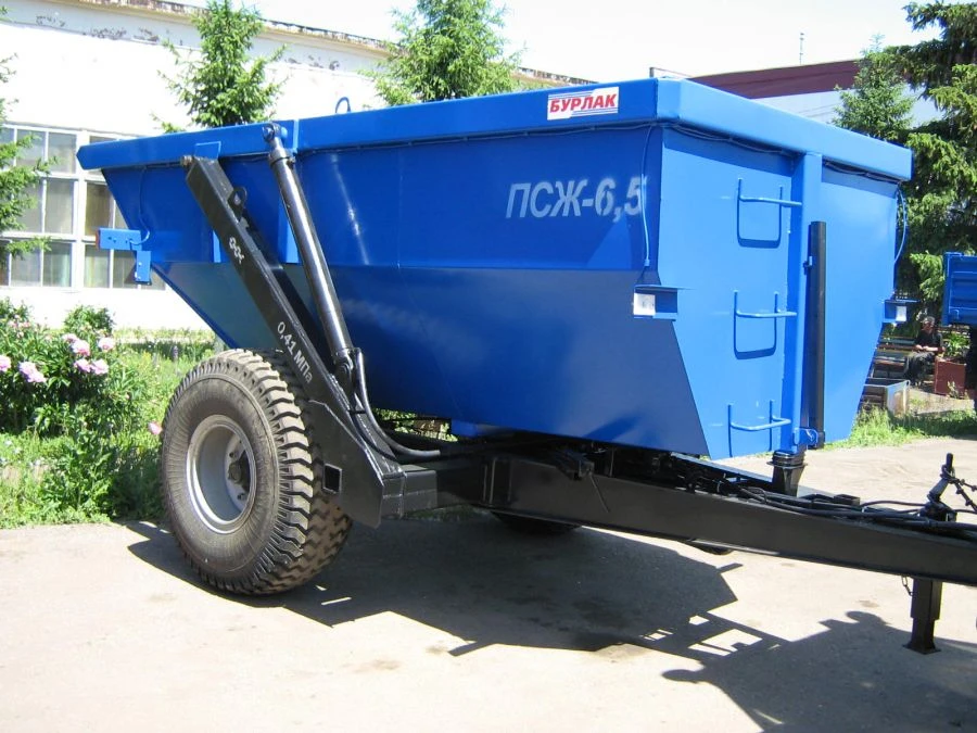 Tipping Semi-Trailer for Liquid Fractions PTSZh-6.5