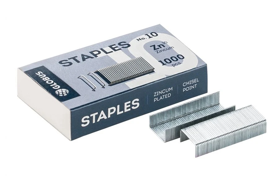 Staple Clips for Stapler No. 10 - 1000 pcs