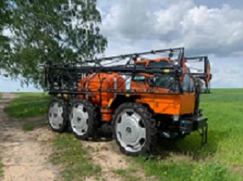 Self-Propelled Sprayer-Distributor TUMAN-2M with Interchangeable Equipment