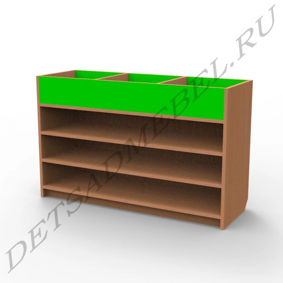 Small Constructor Organizer Rack with Two Levels