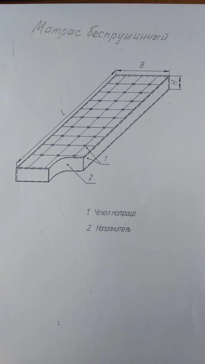 مرتبة غير نوابض للراحة والنظافة