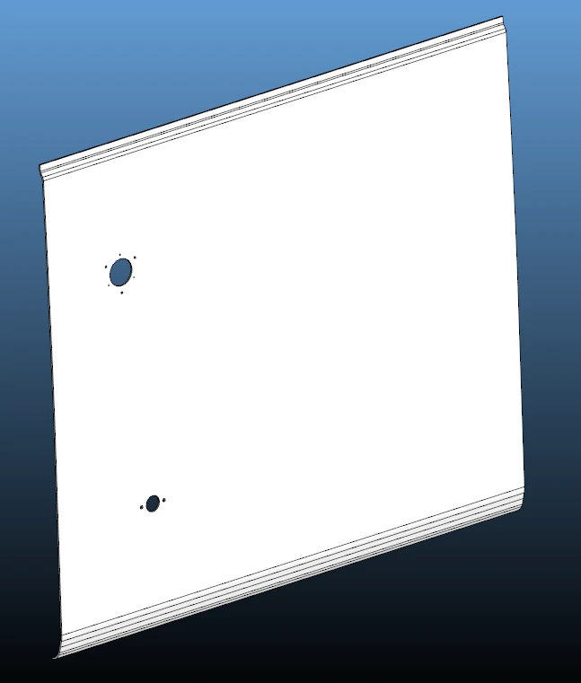 اللوحة اليمنى للمركبات - 5299230-5402506-50