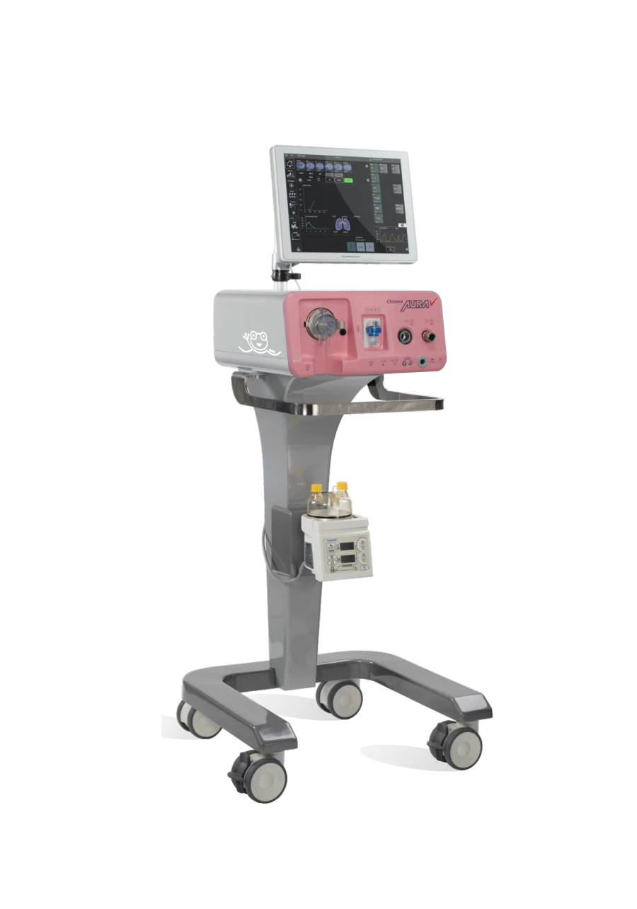 Expert Class Mechanical Ventilator Chirolog SV AURA Profi for Neonatology
