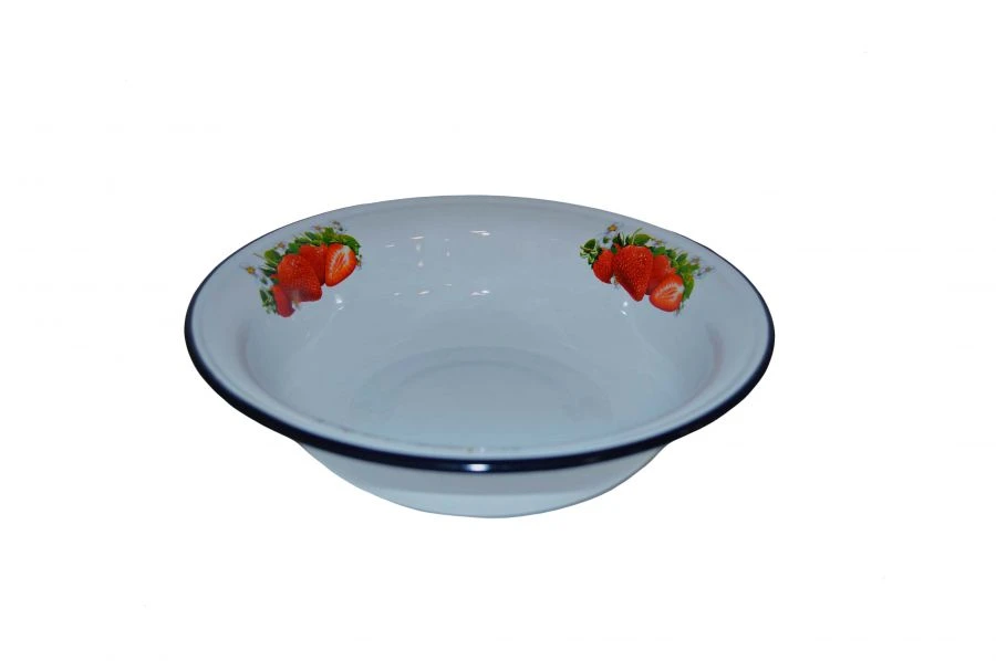 Enamelled Steel Bowl for Cold Dishes - 5L