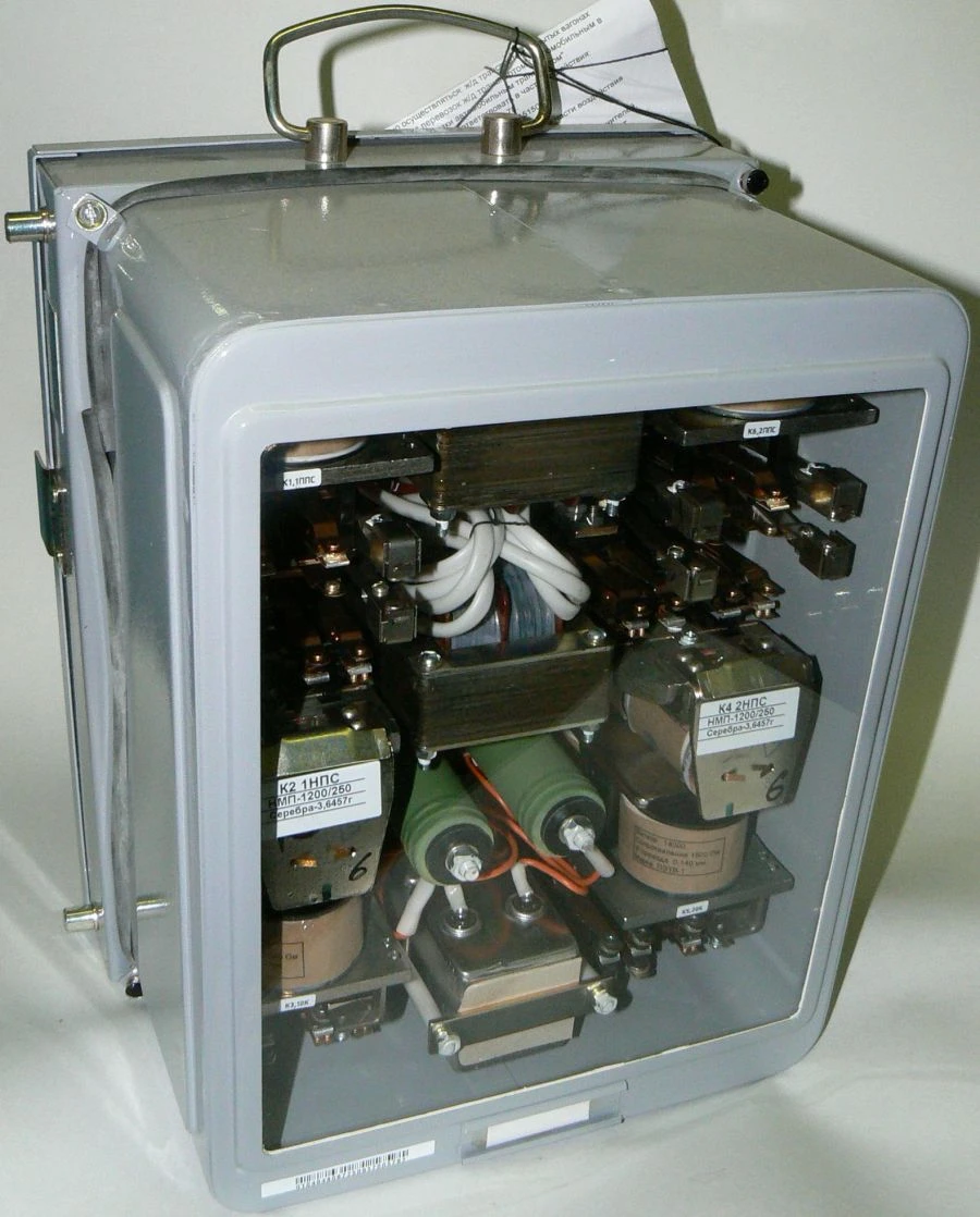 Electrical Centralization Relay Block PS-220M, Drawing No. 14469.00.00B-01