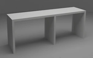 Dressing Room Bench TUMBA TP, Model "MS MEBEL