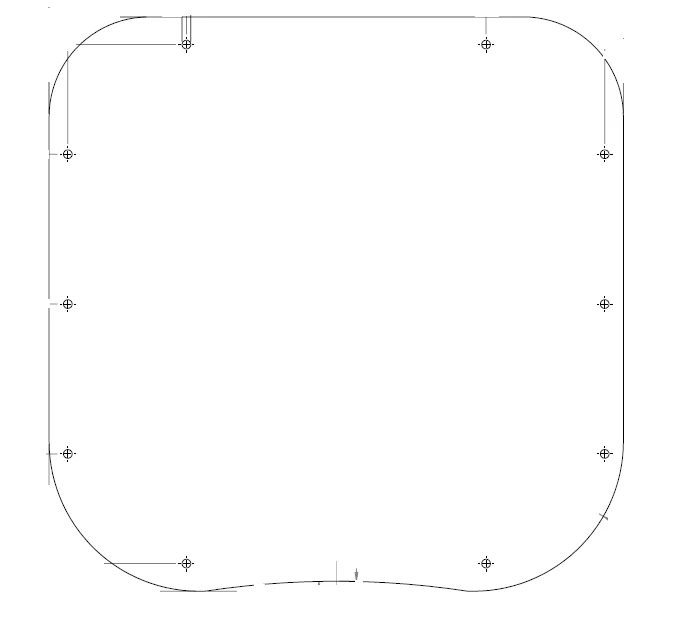 غطاء فتحة التهوية لنظام طاقة الرياح طراز 20-031088