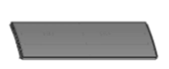 False Door Panel with Flanges S.31P-10.50.060